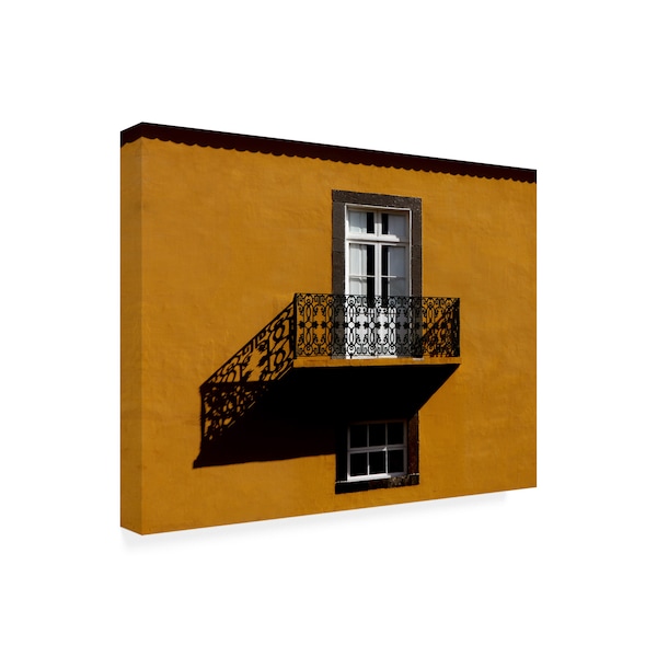 Hans Wolfgang Hawerkamp 'Balcon' Canvas Art,18x24